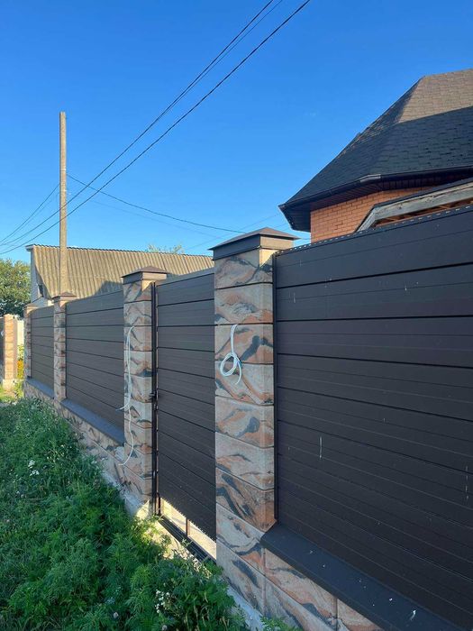 Модульні блоки для паркану/огорожі Кам'янець-Подільський — виробництво