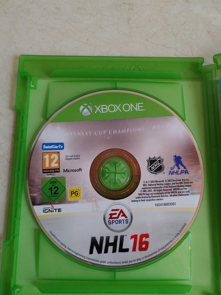 Gra Xbox One NHL 16