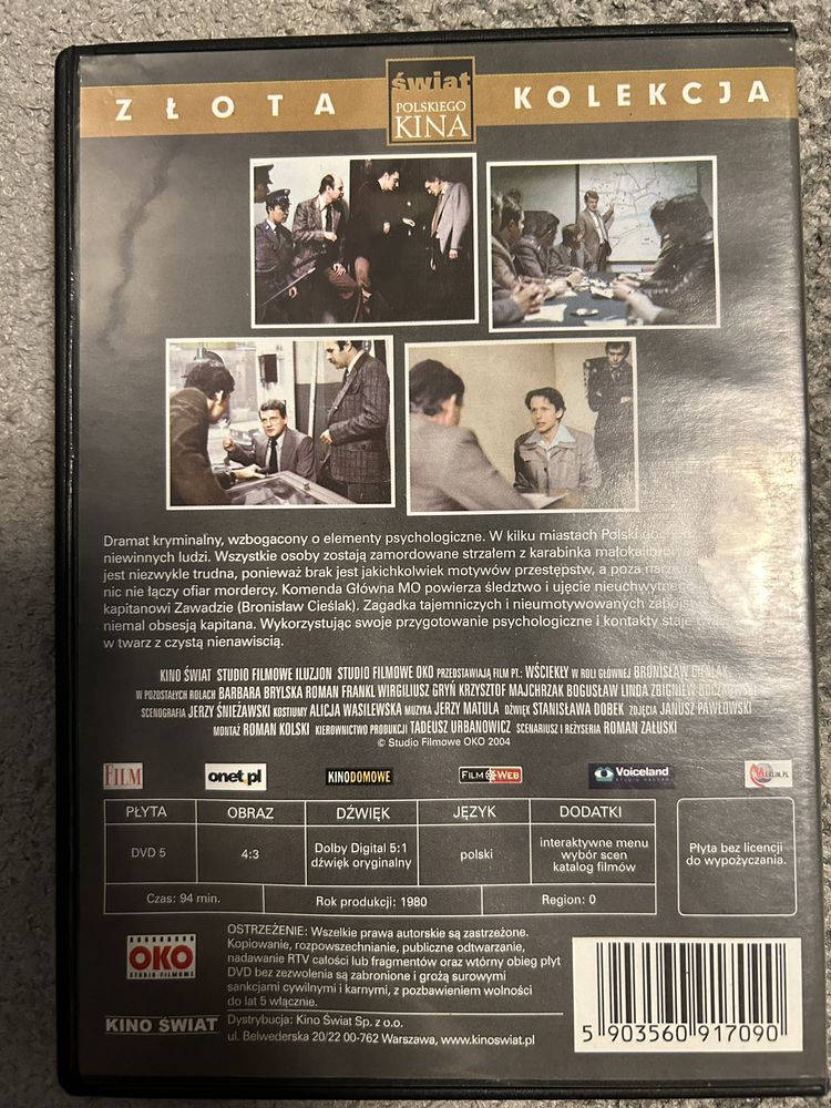 Wściekły DVD Złota Kolekcja