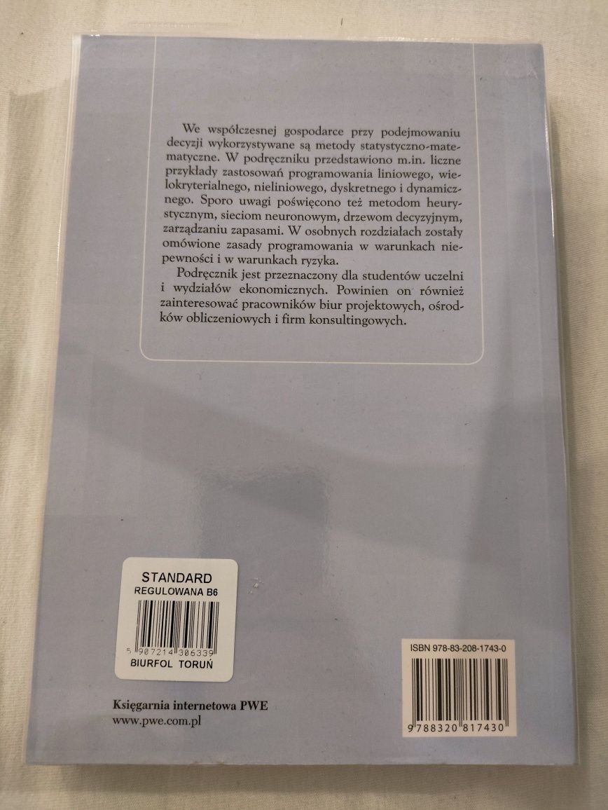 Wojciech Sikora - Badania operacyjne