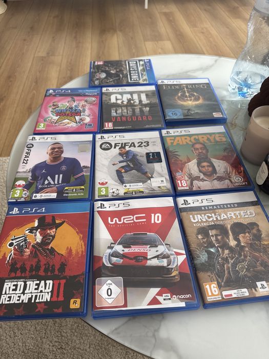 Gry na ps4/ps5 uzywane jak nowe konsola