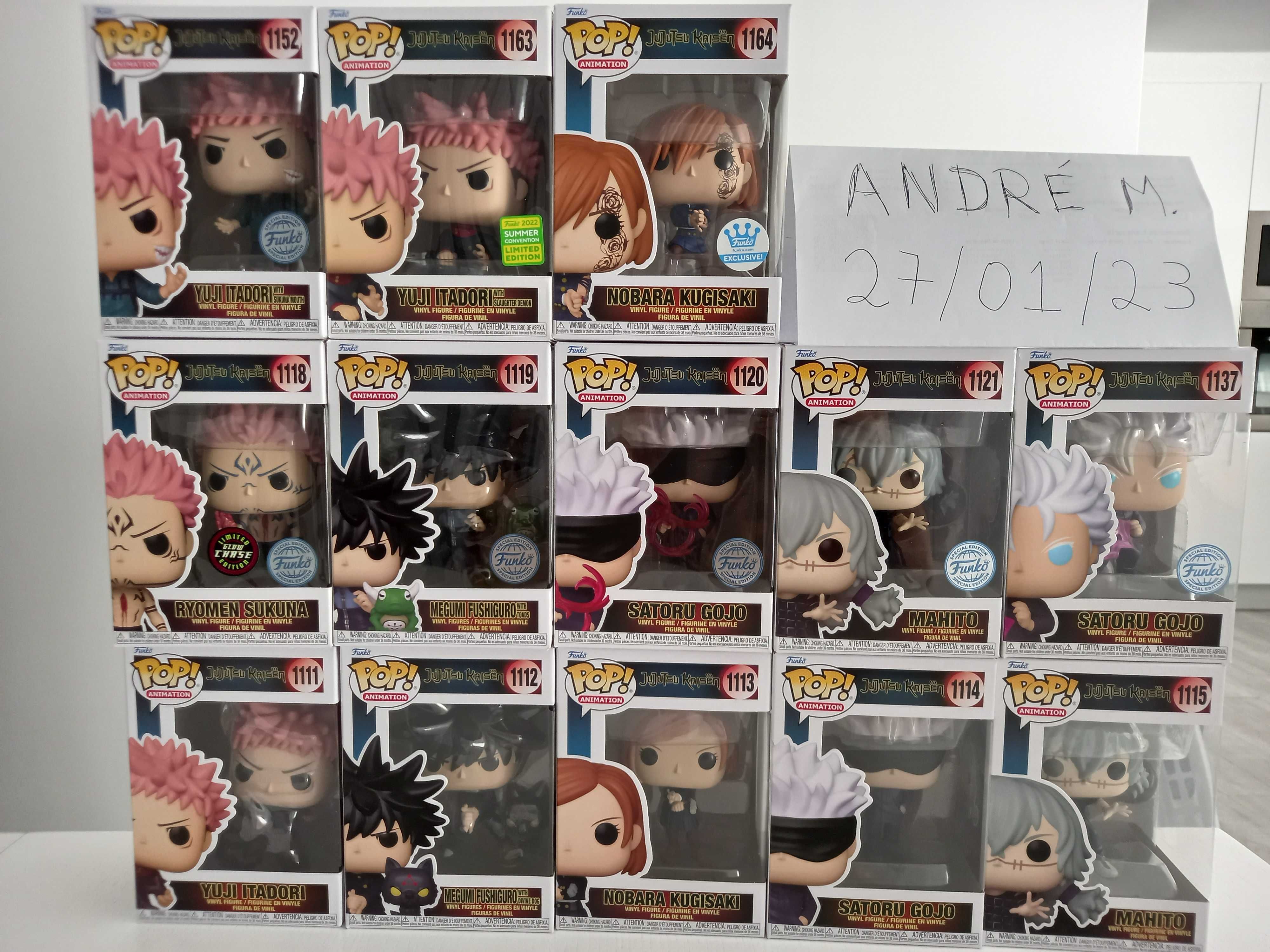 Funko Pop! Jujutsu Kaisen - Coleção para venda