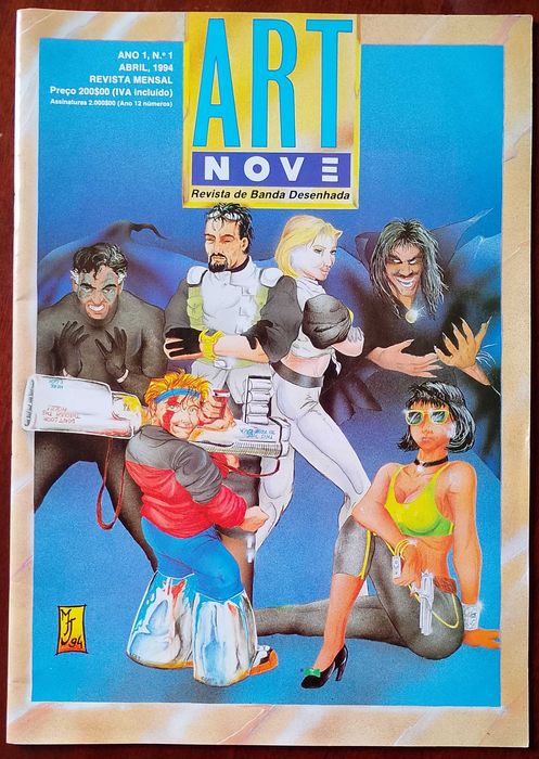 Arte Nove Revista de Banda Desenhada 1994 nº1