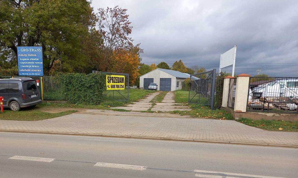 Sprzedam warsztat samochodowy wraz z biurem i działką w Kętrzynie