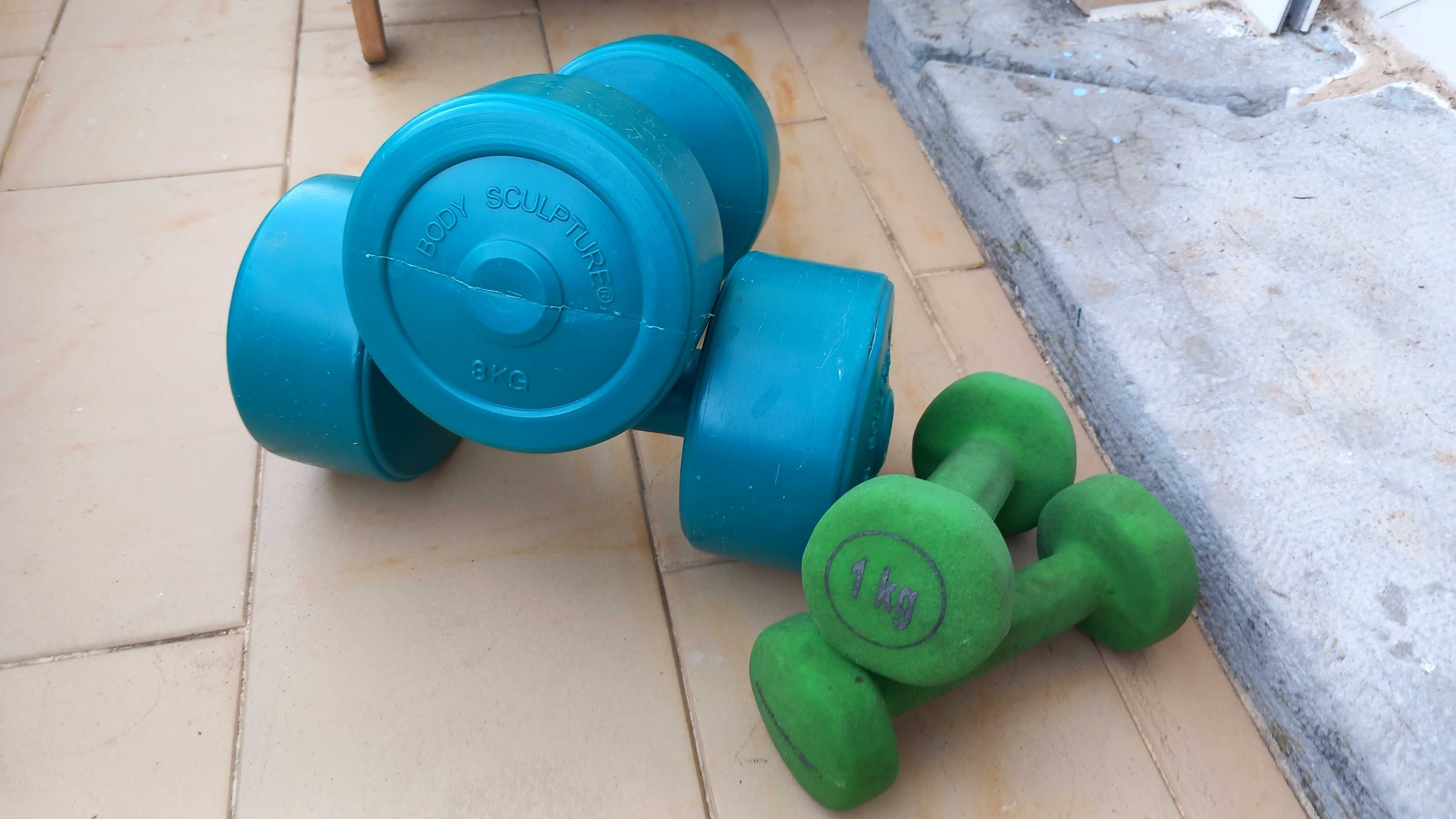 Halteres de 3 kg + 1 kg