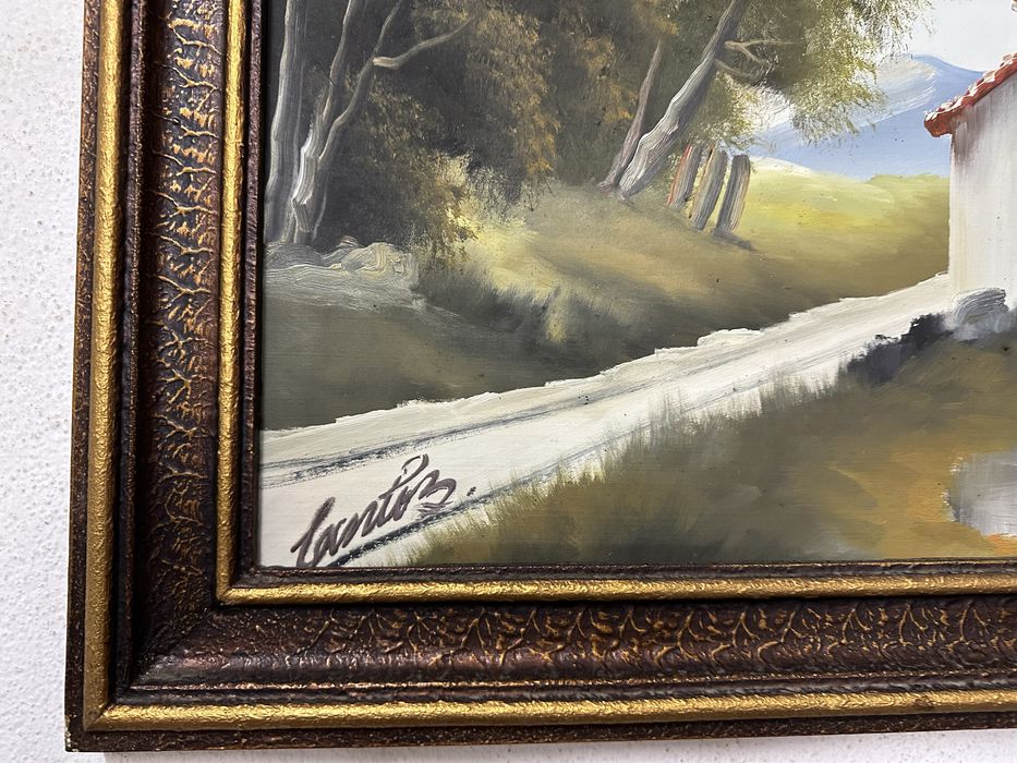 Quadro pintado a óleo