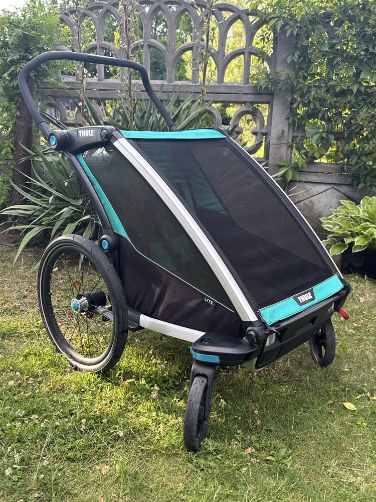 Przyczepka do roweru THULE chariot 2 - dwuosobowa