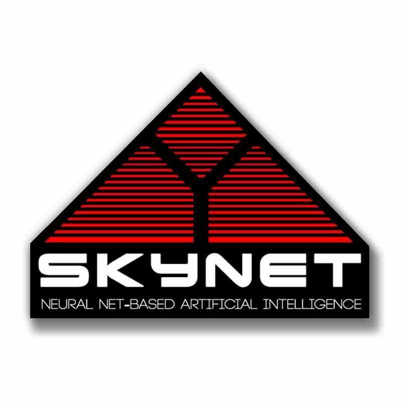 Наклейка Terminator терминатор Skynet скайнет T1000 T800 Термінатор