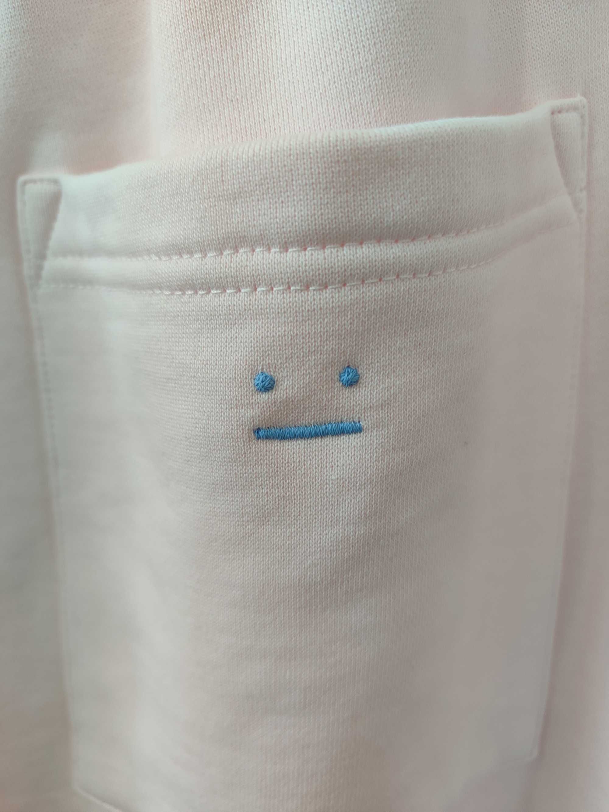 Штани Acne Studios Wide Leg Logo Embroidered Sweatpants Pink