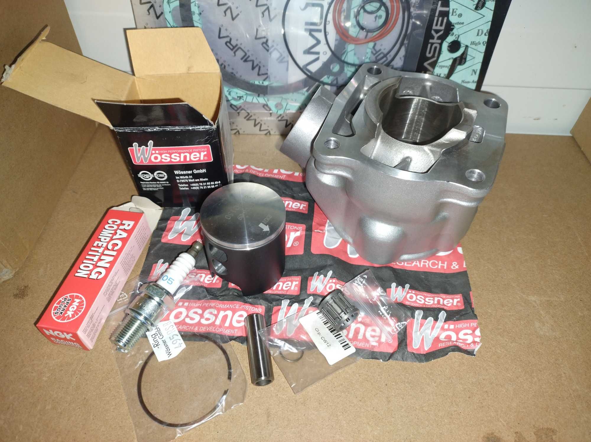 Yamaha yz 85 cylinder tłok Wossner uszczelki łożysko rok 02-18