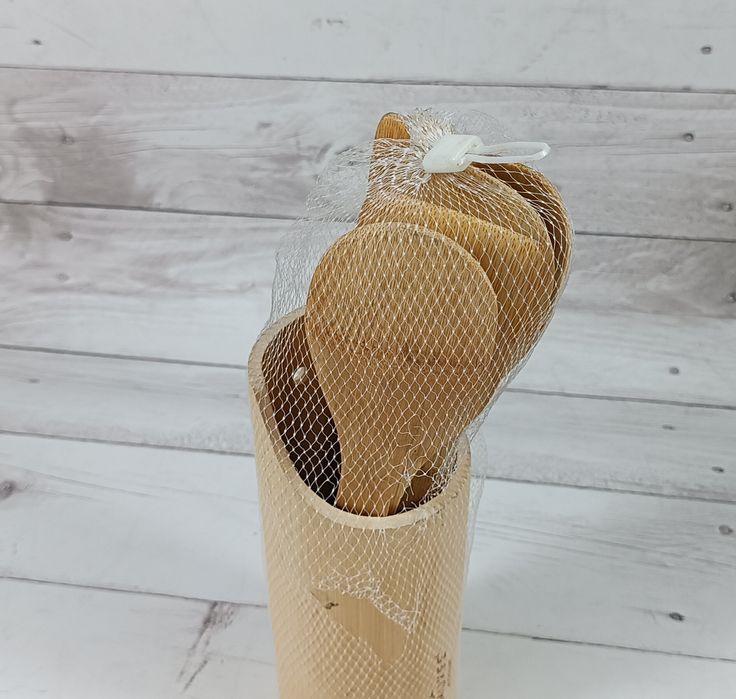 Zestaw drewnianych łyżek Smukee 7 sztuk