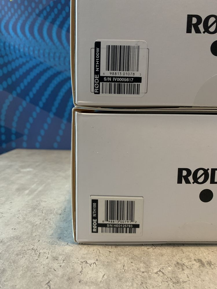 Навушники Rode NTH-100 Black/White  • Нові • Запаковані !