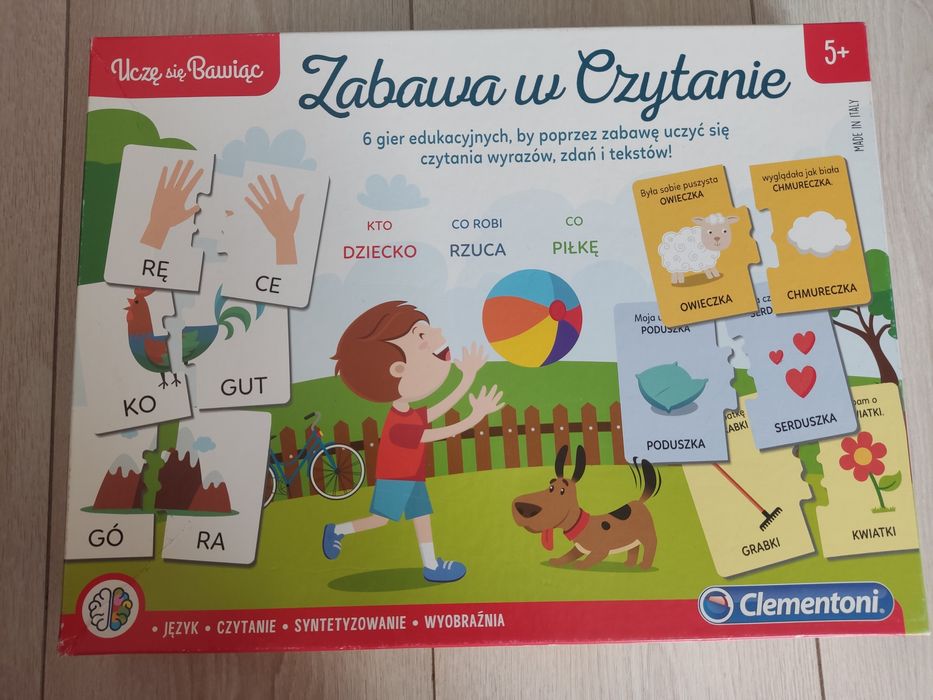 Zabawa w czytanie Clementoni