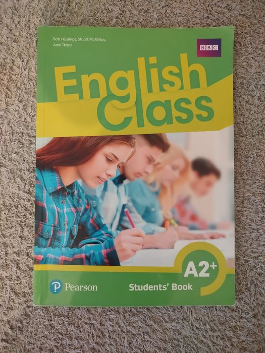 Książka do angielskiego english class a2+