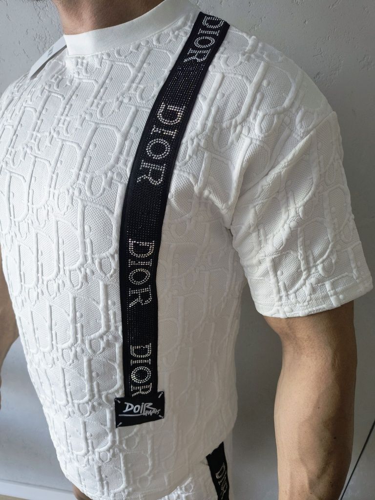 Komplet dresowy Dior biały L