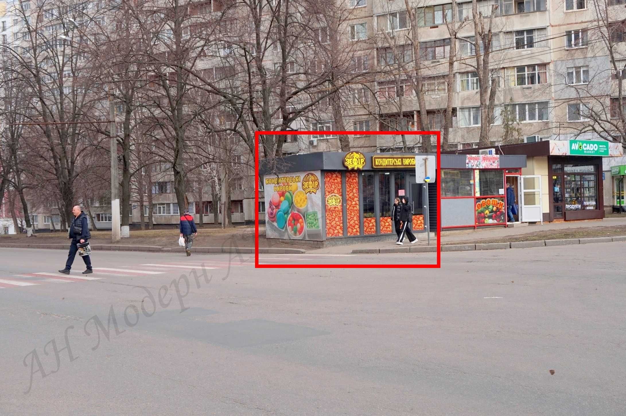 Павільйон на перехресті Гв.Широніців та В.Стуса біля АТБ оренда Харків
