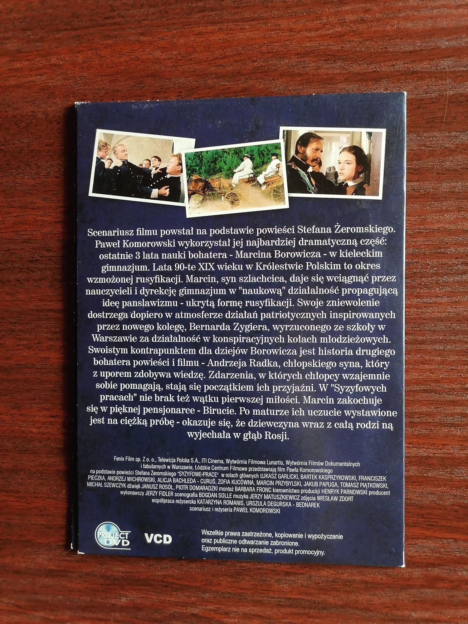 płyta DVD Syzyfowe prace adaptacja powieści