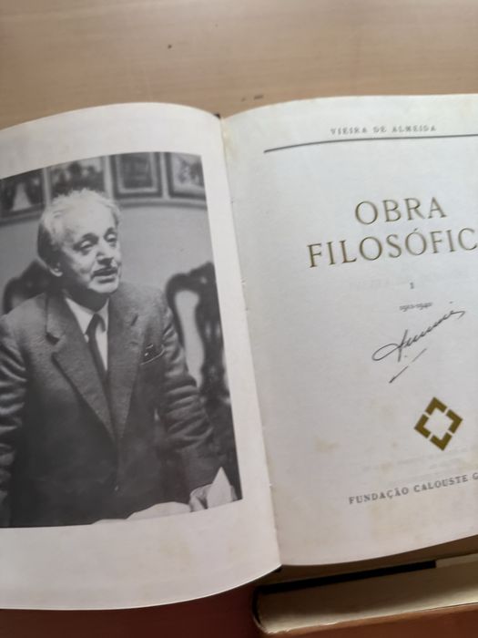 Livros Obra Filosófica de Vieira de Almeida (2 volumes)