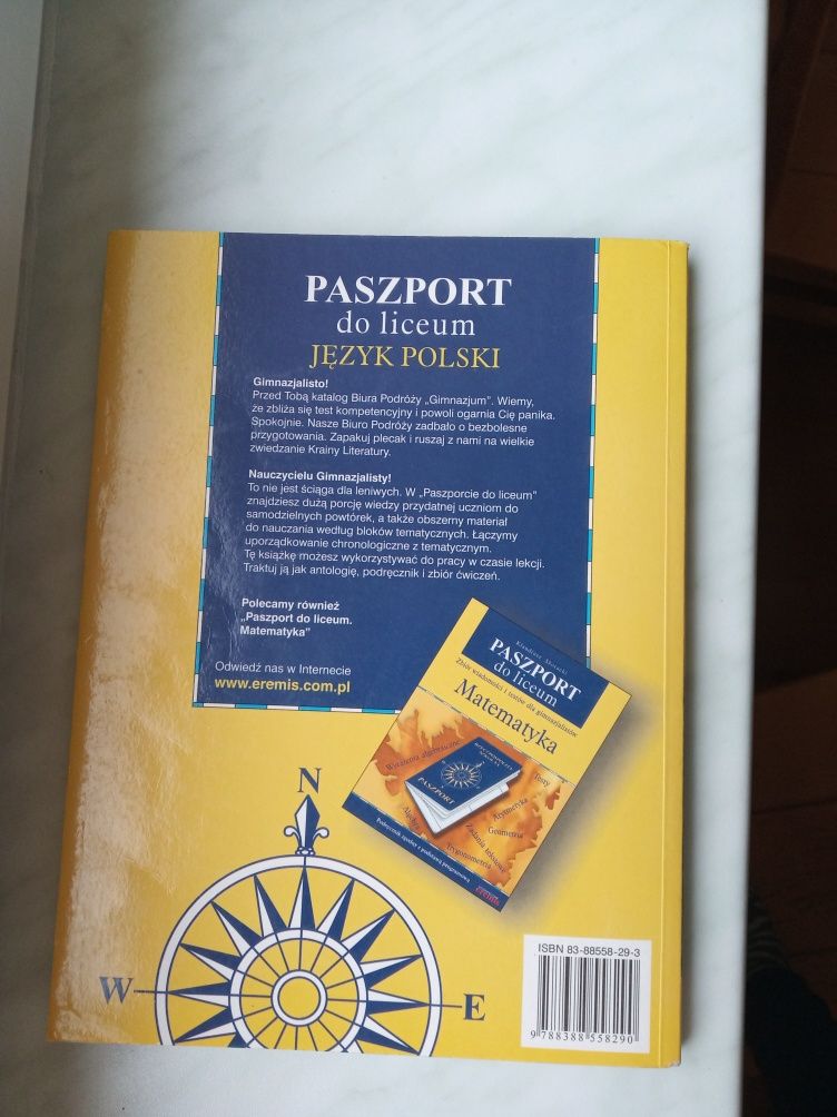 Paszport do Liceum język polski M. Giedrojć Eremis