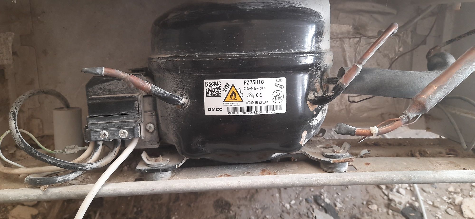 Компрессор морозильной камеры м.к pz75h1c Gorenje
