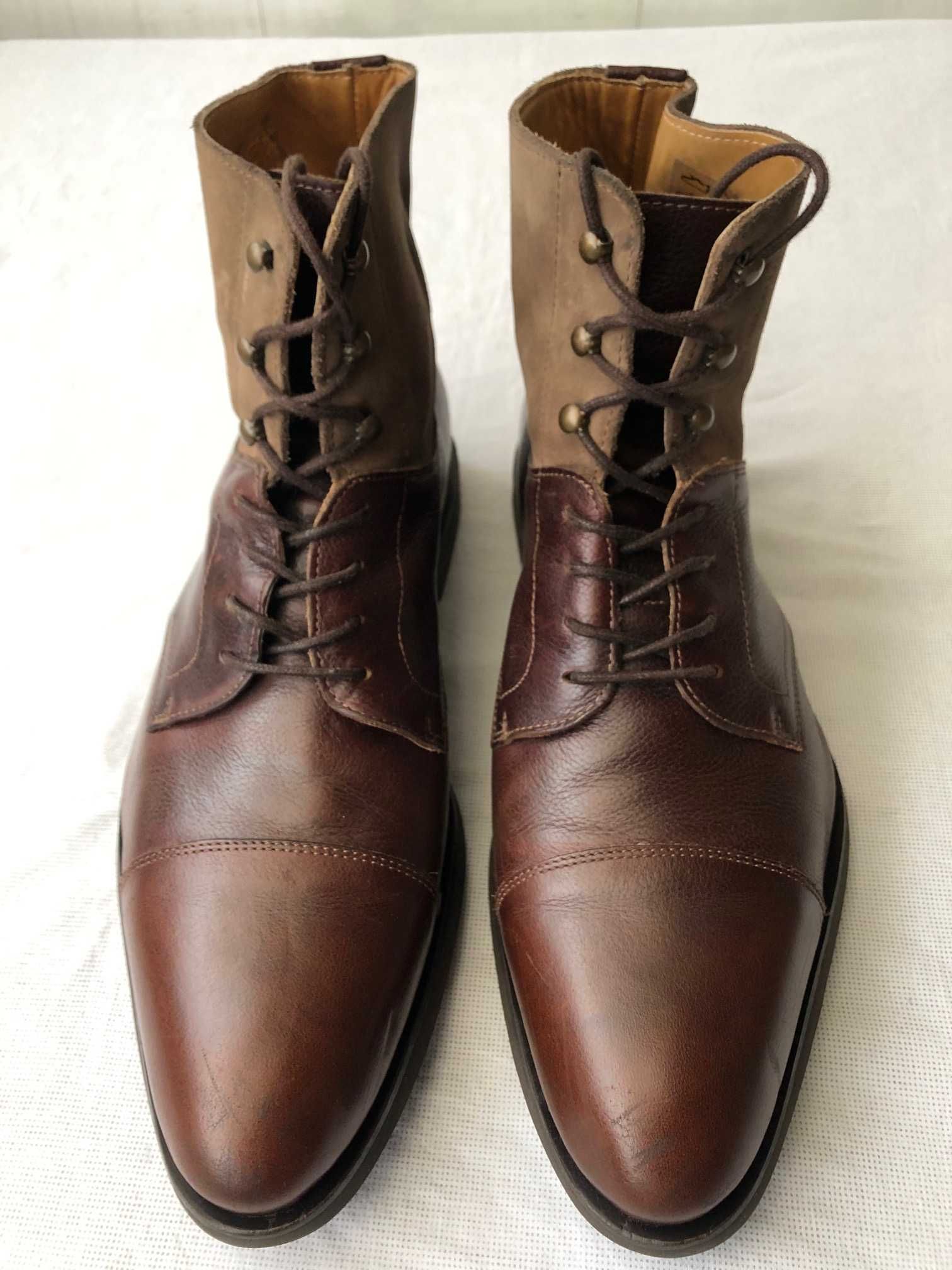Оригинальные кожаные ботинки Bexley (Франция)
