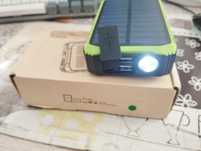 Power Bank Павербанк 12000mAh є фонарик, сонячна панель нові