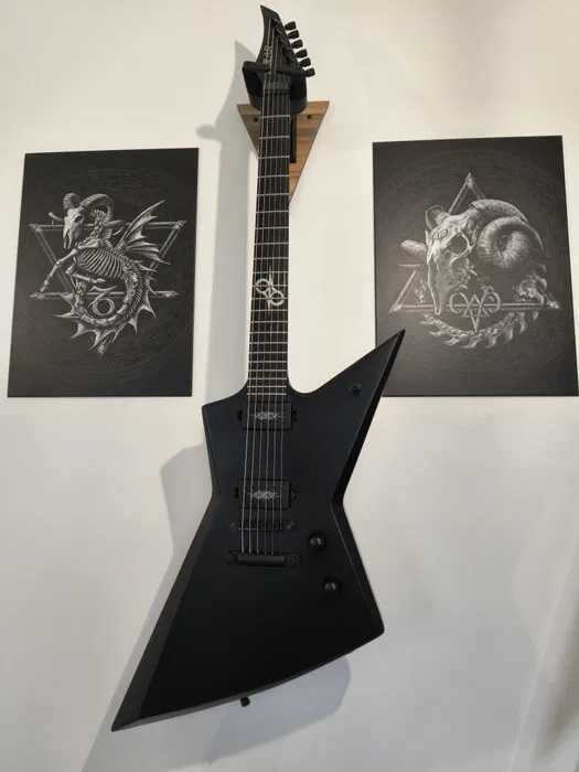 Gitara Solar E2.6C klucze blokowane Gotoh Hathor Razorwire/PAF zamiana