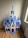 Duzy zamek Elsy kraina lodu domek meble Elsa barbie ksiezniczki