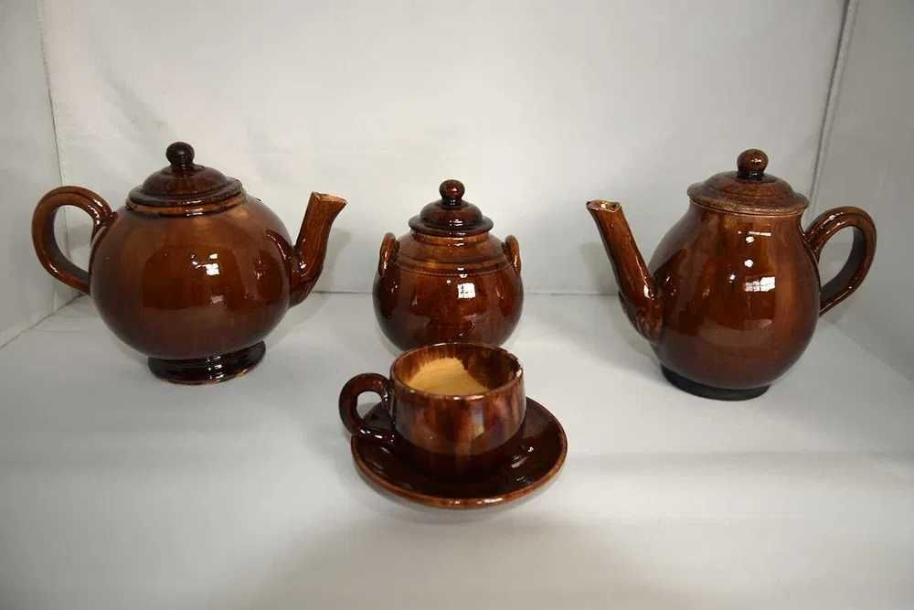 Conjunto de chá muito antigo