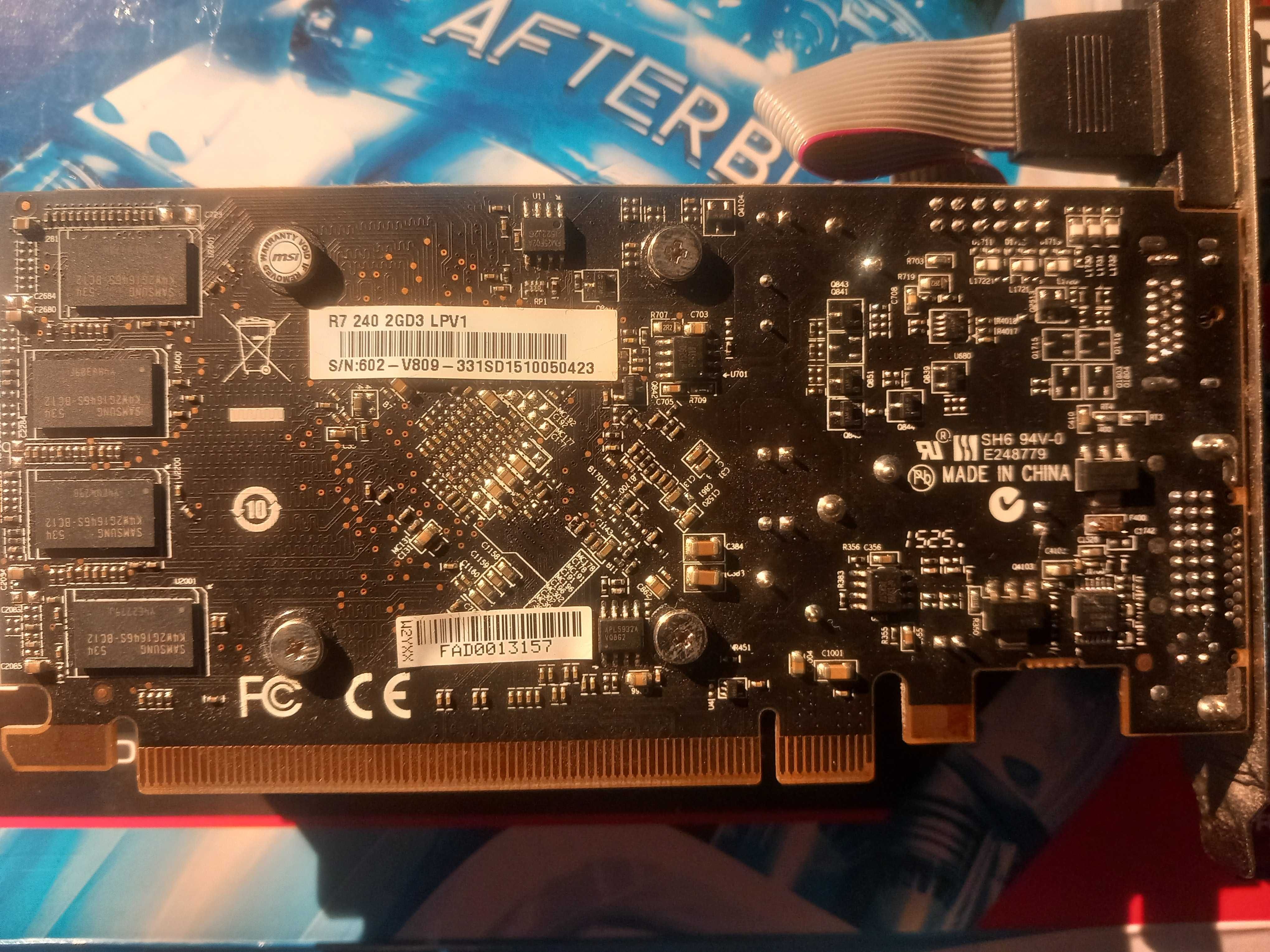 Karta graficzna MSI RADEON R7 240 2GD3 LP 2GB DDR3