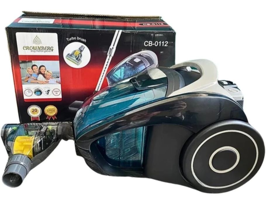 Пилосос з турбощіткою та хеппа фільтром