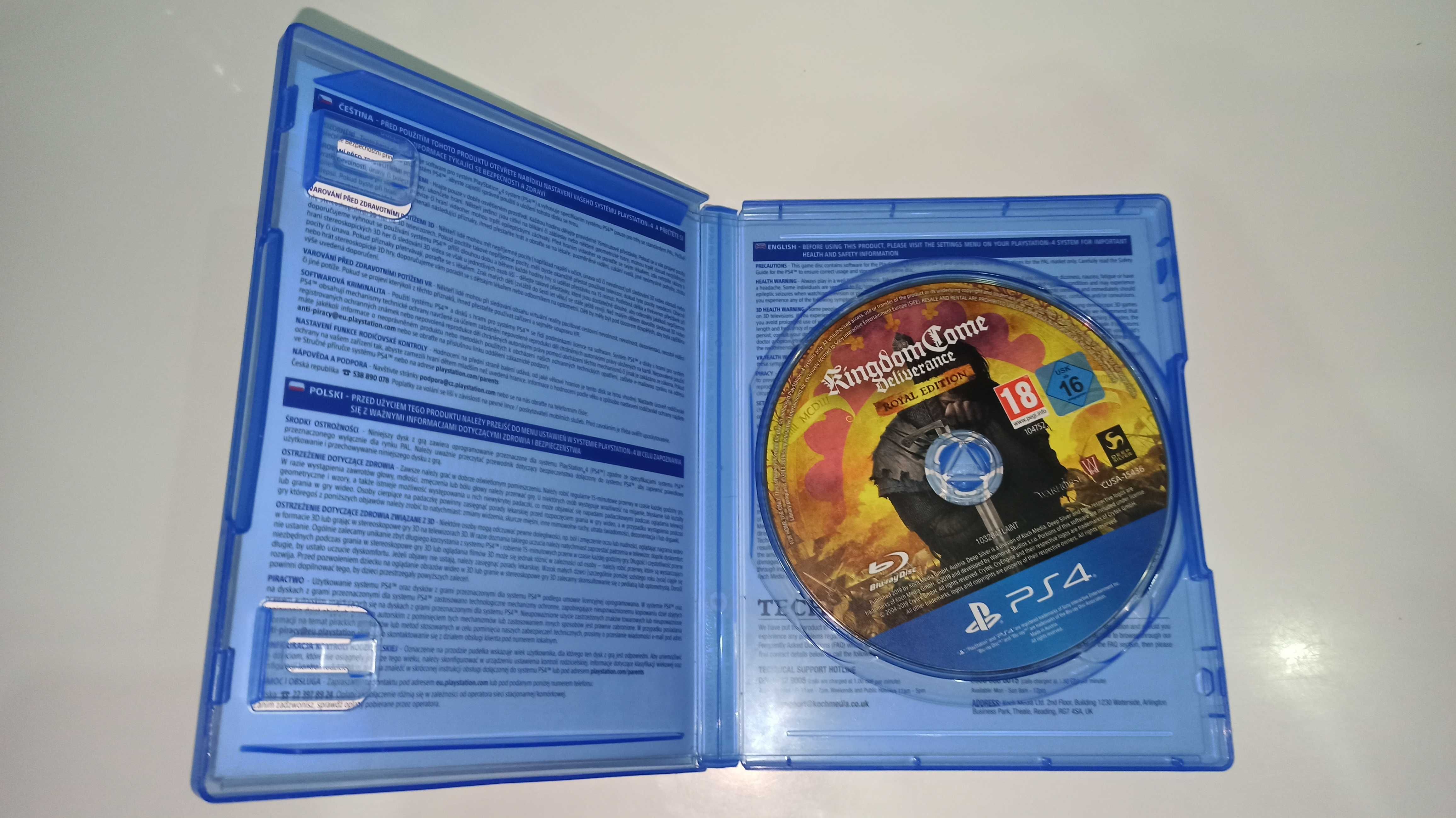 ps4 KINGDOM COME DELIVERANCE Royal EDITION po polsku śreniowieczna RPG