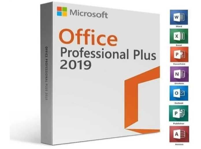 Microsoft Office 2019 Professional Plus подлинный лицензия.