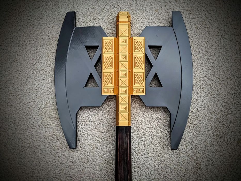 Machado Duplo do Gimli - Senhor dos Anéis