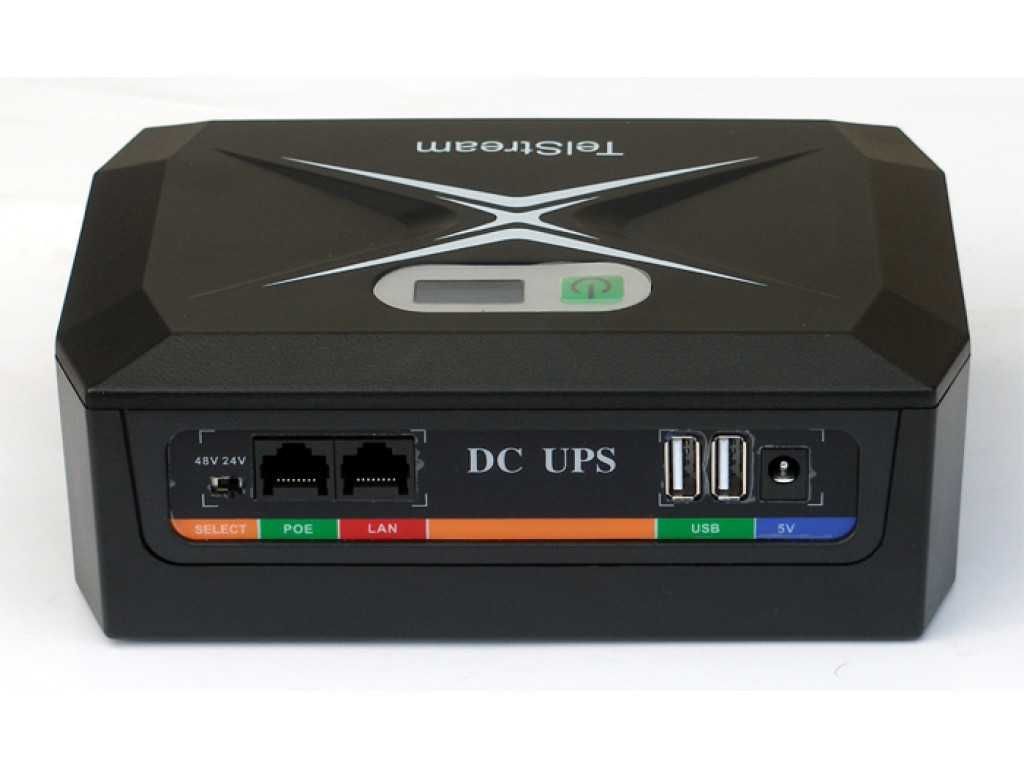 Новый ИБП ДБЖ UPS Telstream SOMO 45 Вт 5,9,12В Poe usb 20800мАч