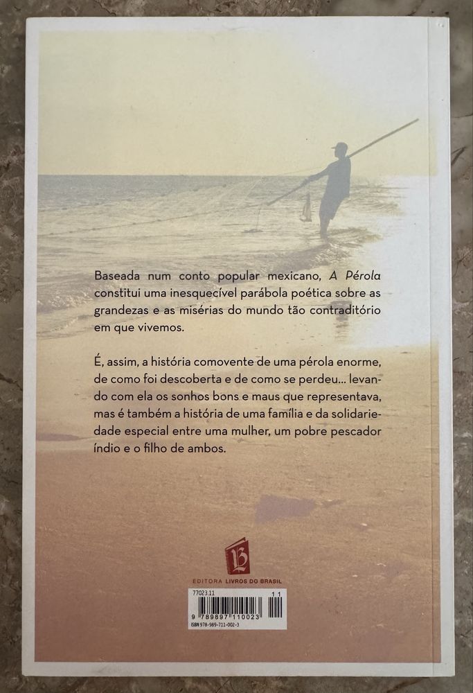 Livro A Pérola de Jonh Steinbeck