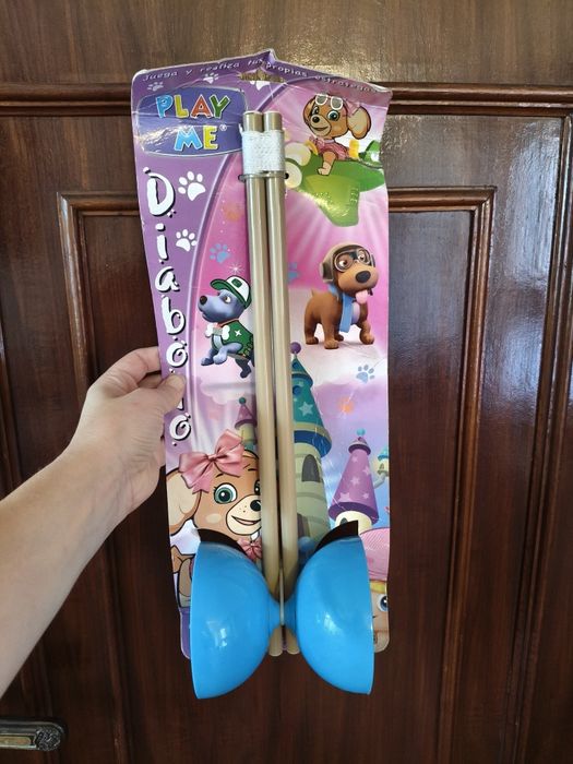 Diablo azul em caixa