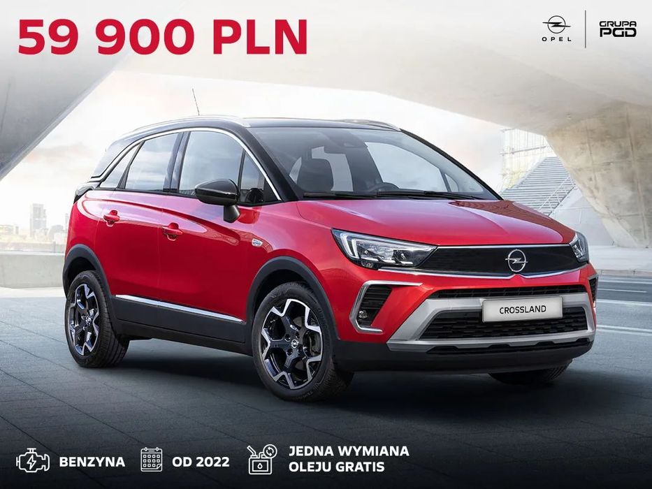 Opel Crossland X Opel Crossland Edition (2022) Od Dealera Sprawdzony przebieg