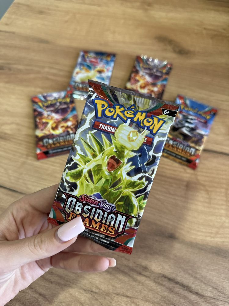 Pokemon TCG: Obsidian Flames boosters (картки покемон)