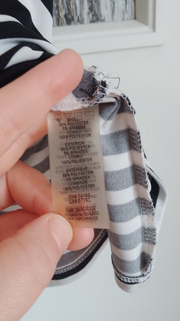 Calvin Klein bluzka damska na szerokich ramiączkach rozmiar XL