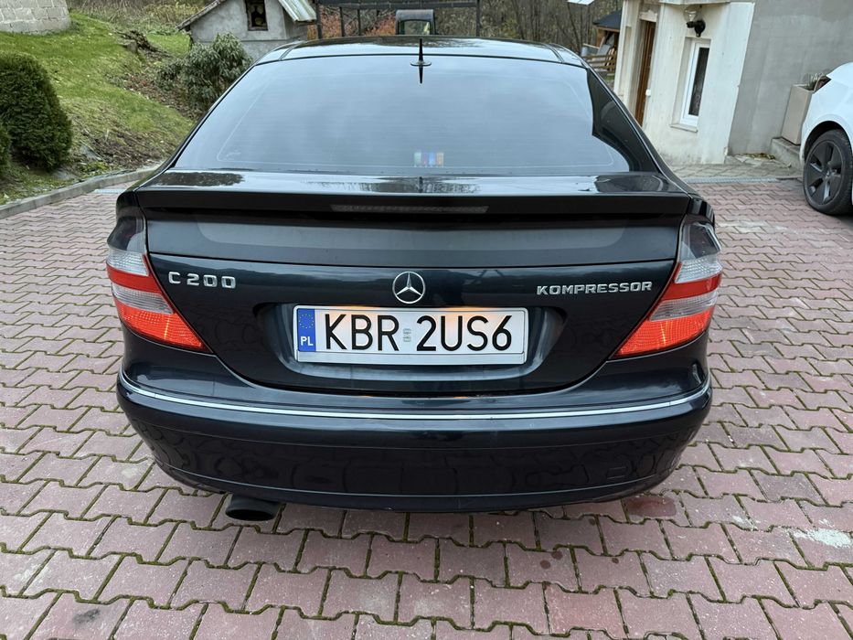 Mercedes C-Class Coupe 1.8 Kompressor • Panorama • Applecar • Webasto