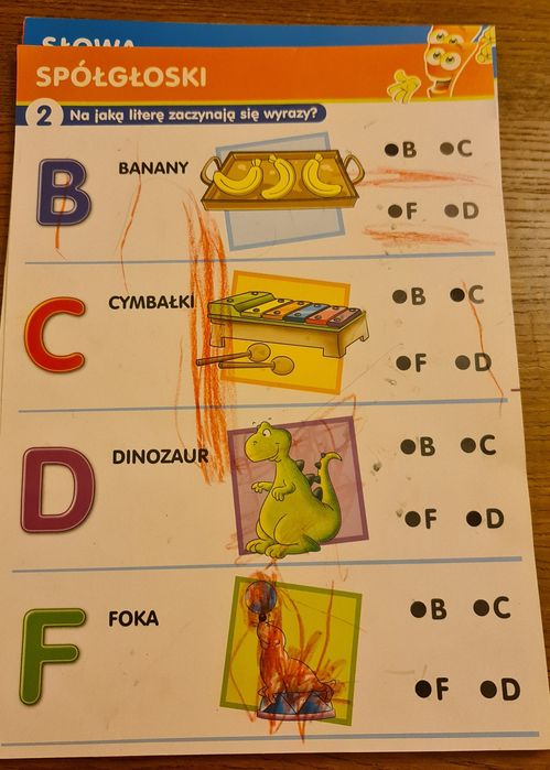 Marcheweczka ABC słowa, zdania + mówiąca i świecąca marchewka + gratis