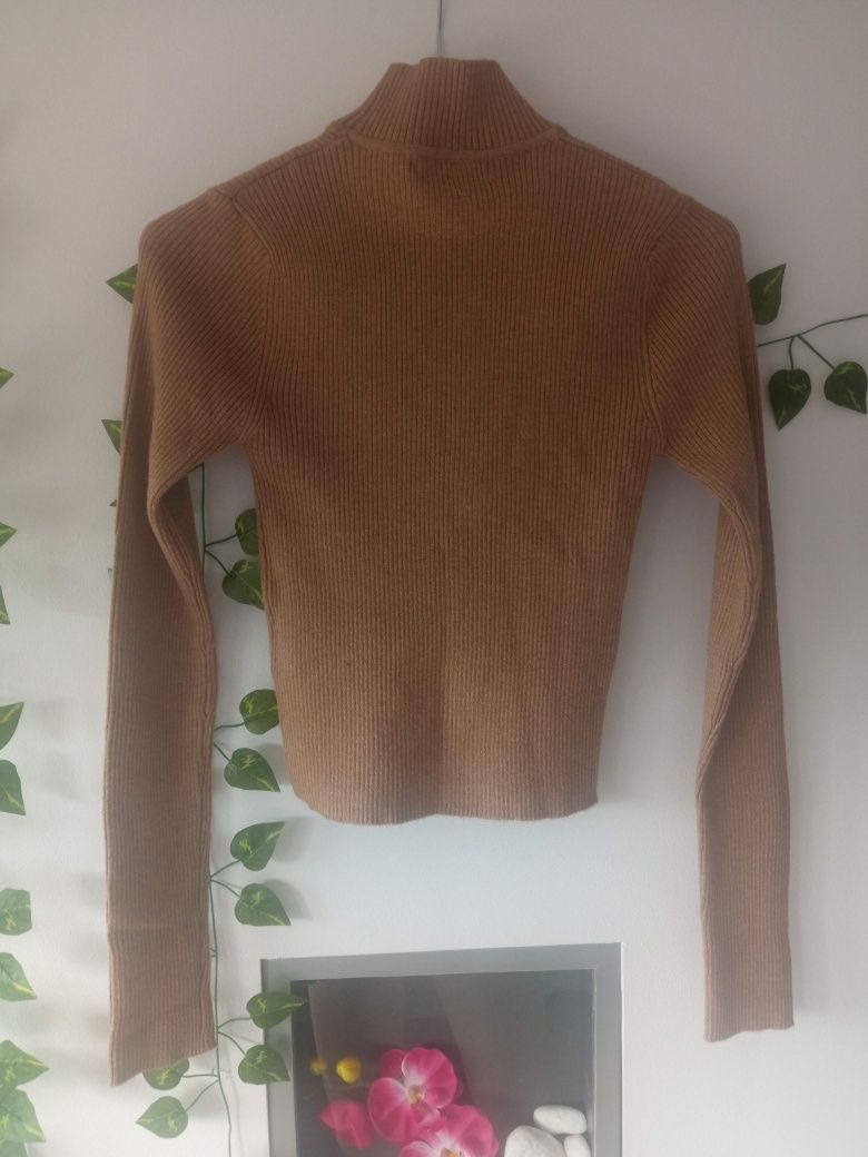 Pólgolf sweter bluzka Pull&Bear S 36