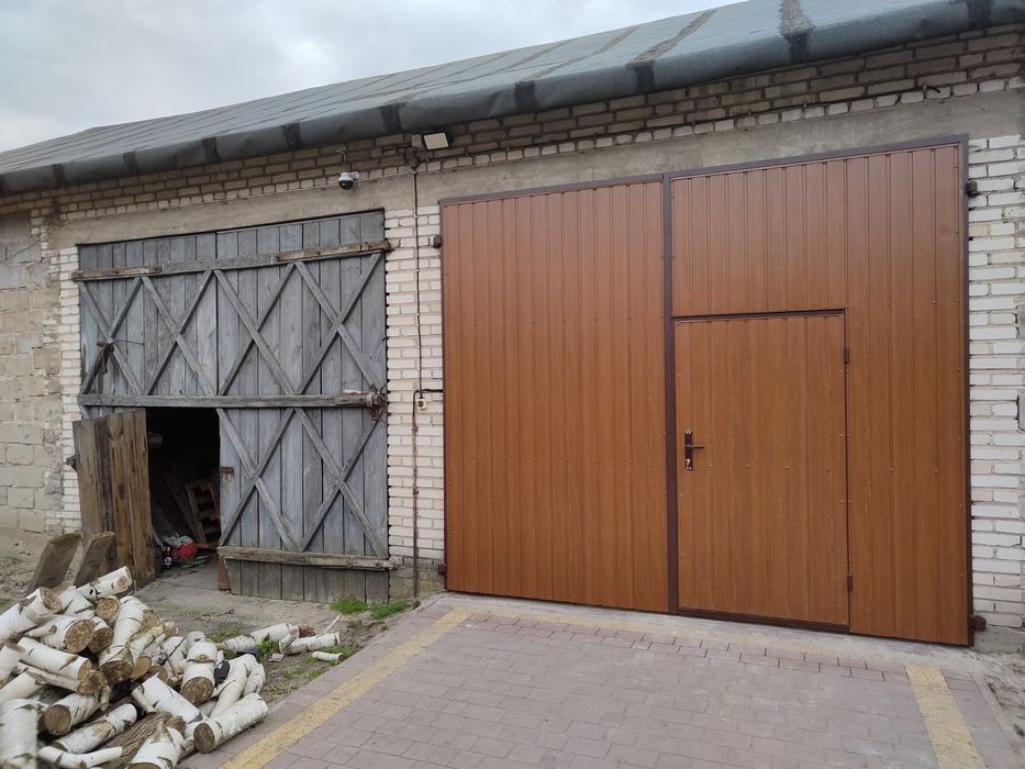 Bramy garażowe drzwi garażowe wierzeje do stodoły obory przesuwne hali