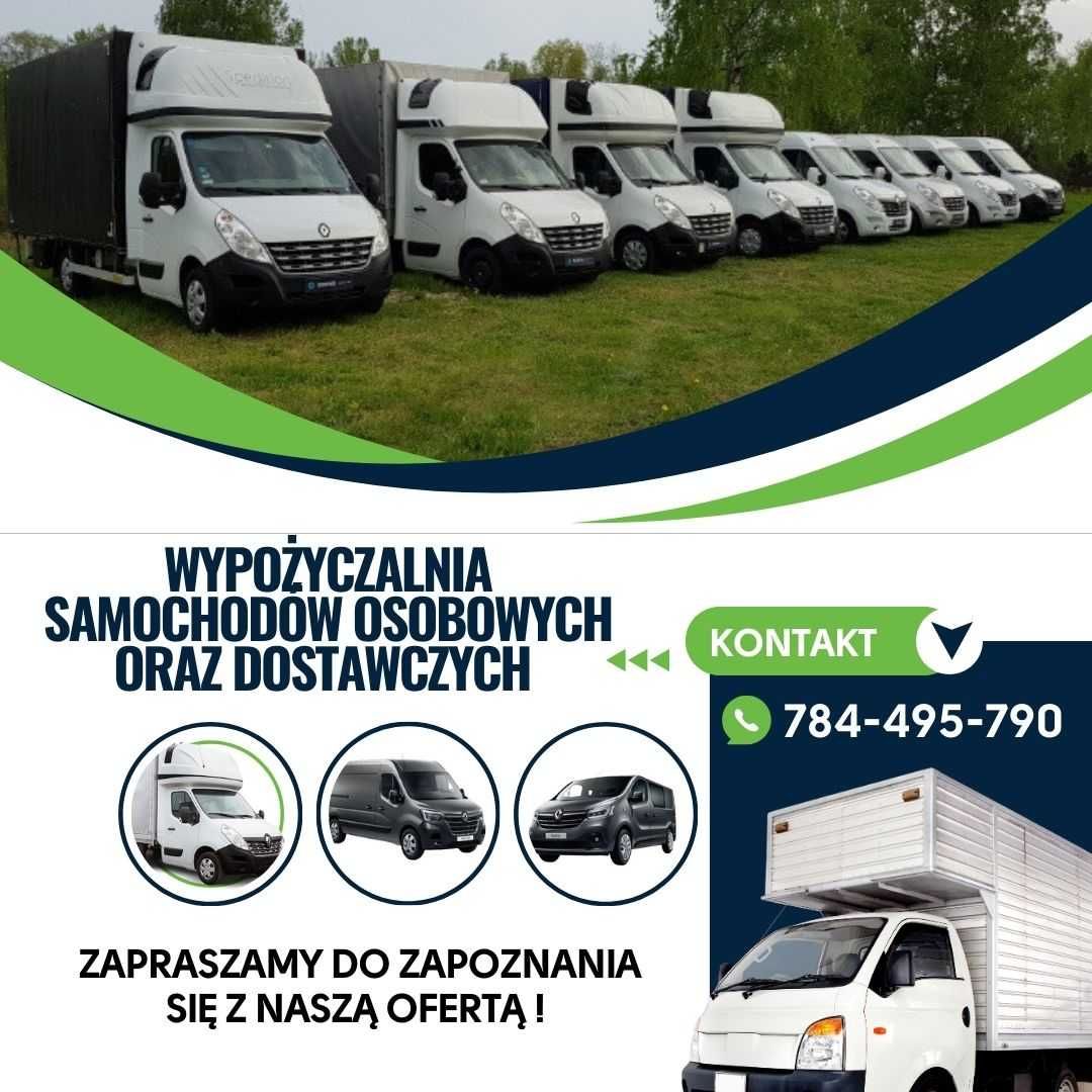 Wynajem samochodów osobowych/dostawczych krótki oraz długi termin