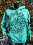 Bluza handmade grzyby mandala