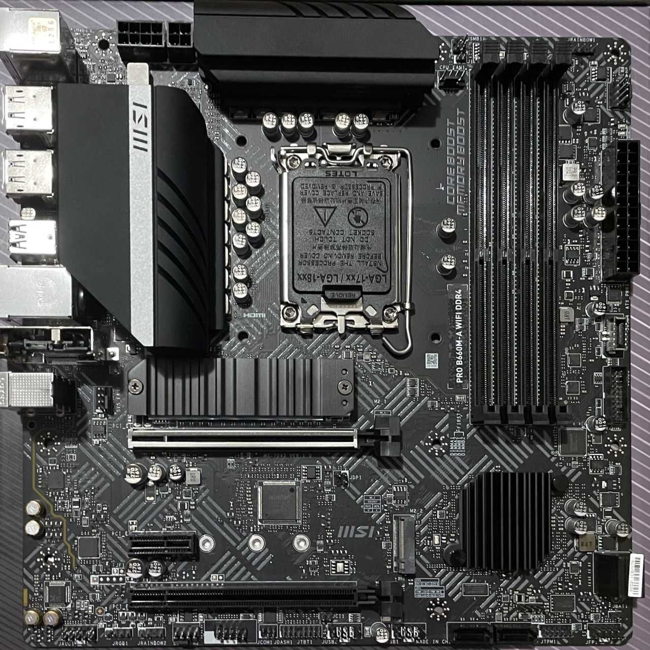 Płyta główna MSI PRO B660M-A WIFI DDR4