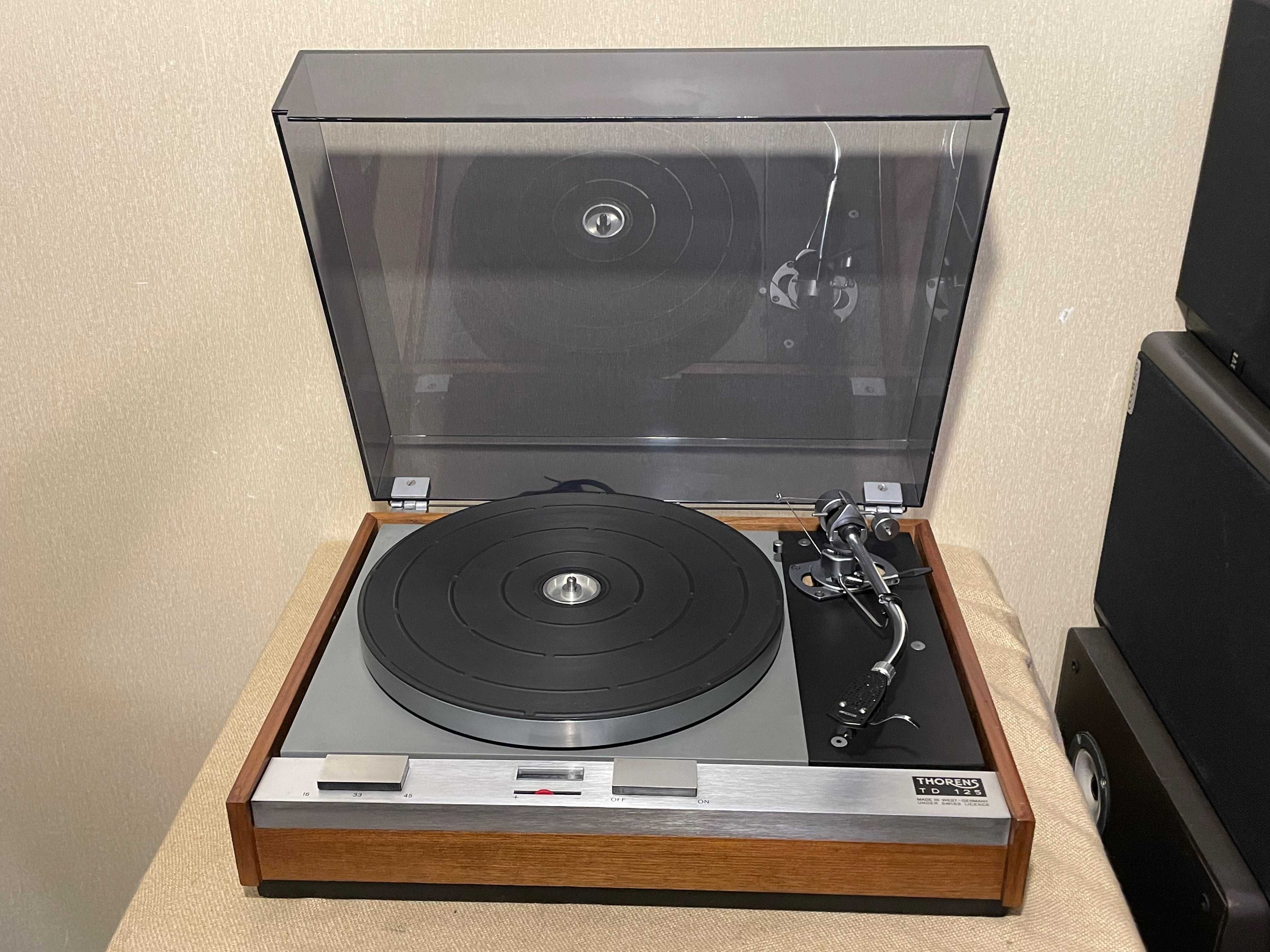 Культовый HI-END проигрыватель винила THORENS TD-125 + SME 3009