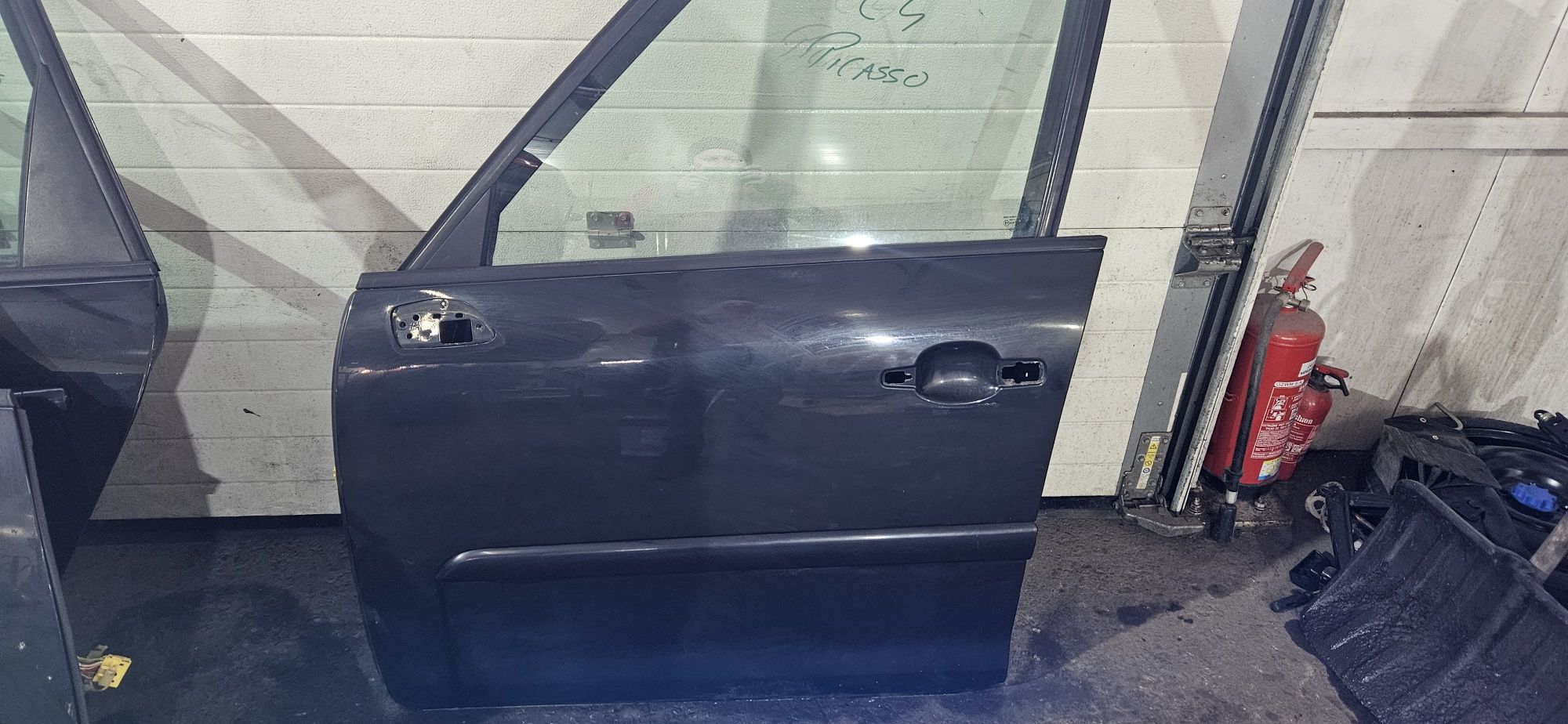 Citroen c4 picasso Drzwi Przód czarne