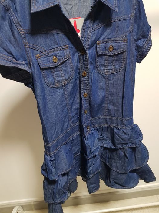 River Flower 36/S sukienka jeans